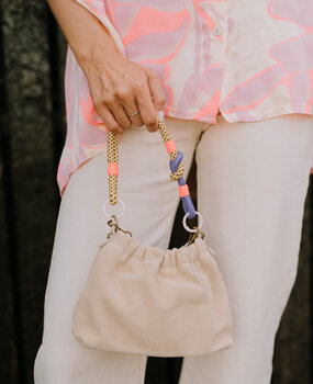 ELORE sac en daim beige