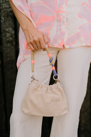 ELORE sac en daim beige ELORE sac en daim beige