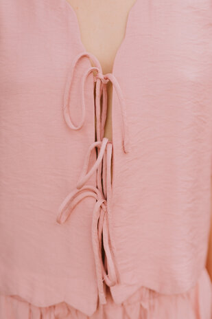 ELOUANE blouse rose