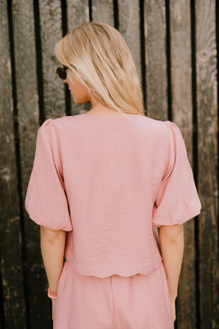 ELOUANE blouse rose
