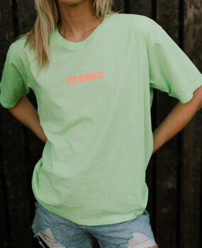 ICONIC t-shirt vert fluo