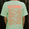 ICONIC t-shirt vert fluo