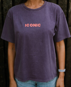 ICONIC t-shirt violet