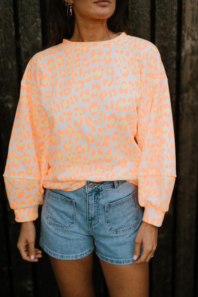 SOLANA sweat orange SOLANA sweat orange