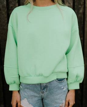 LORE sweat vert fluo