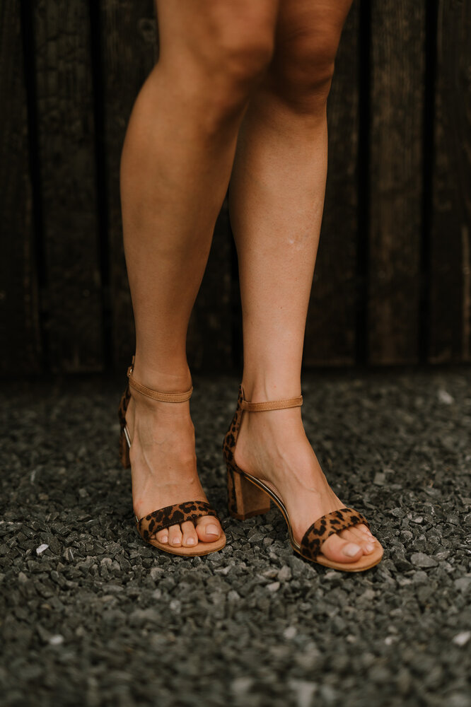 LAZARA talons léopard