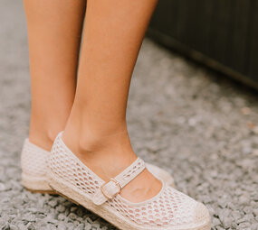 ZEPHYRINE ballerines beige