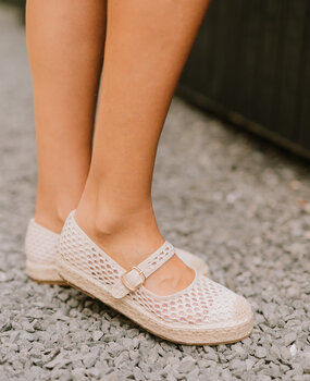 ZEPHYRINE ballerines beige