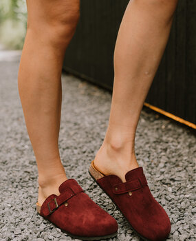 RAMATA sandales bordeaux