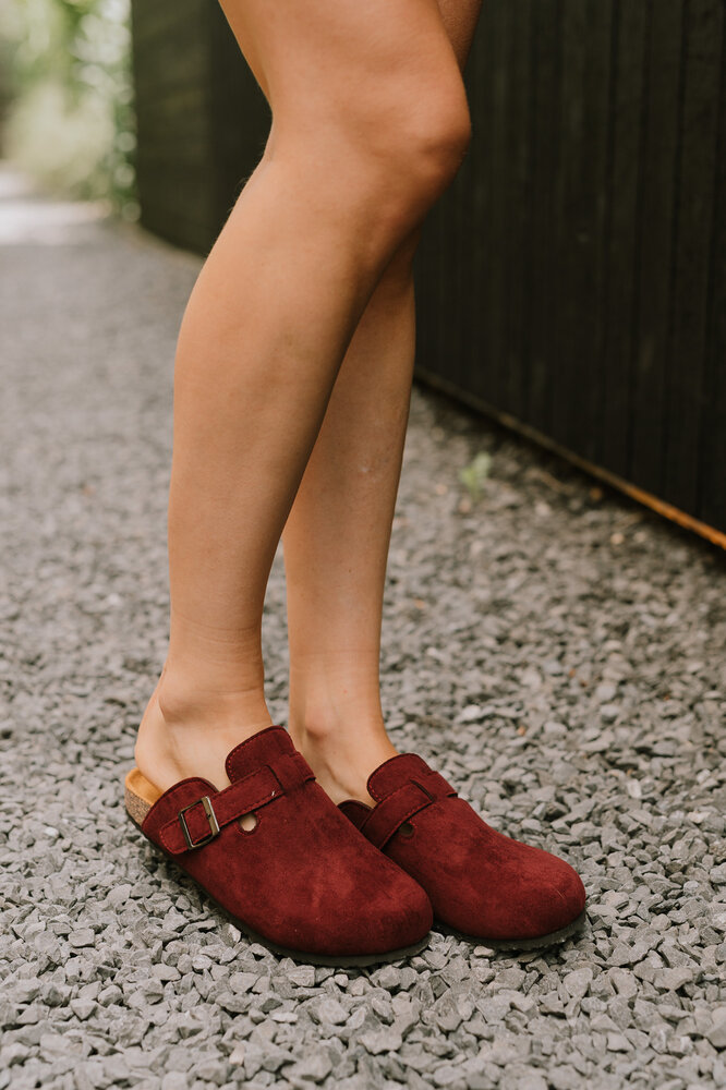 RAMATA sandales bordeaux