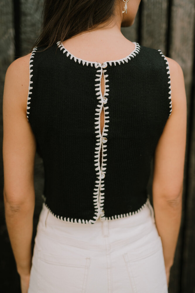 LUNAE blouse noir LUNAE blouse noir