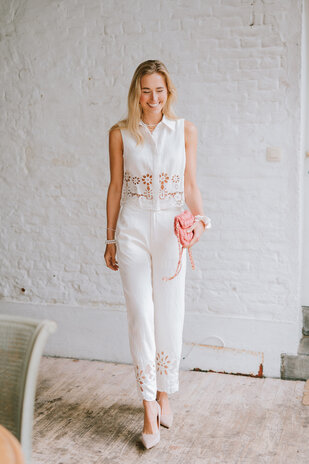 AZRA pantalon crème AZRA pantalon crème