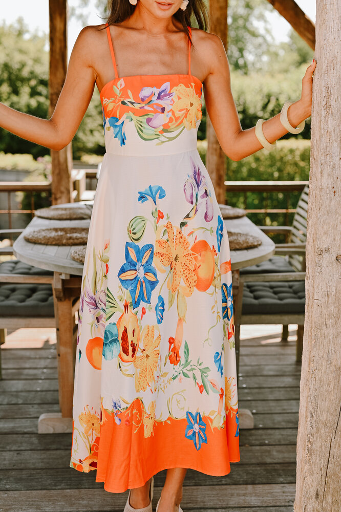 IMANE longue robe fleuries IMANE longue robe fleuries