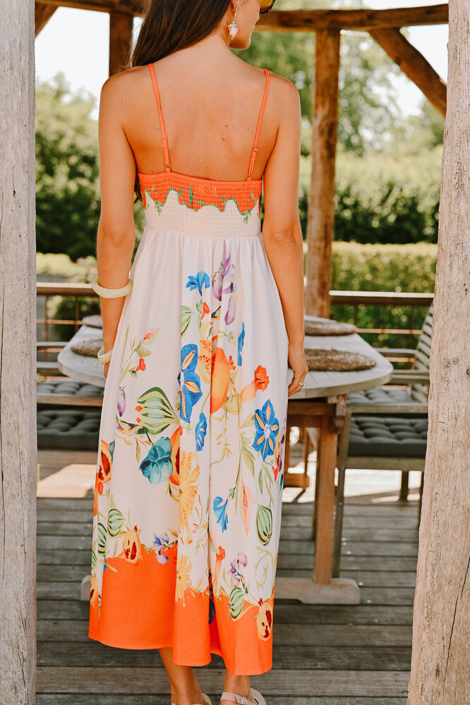 IMANE longue robe fleuries IMANE longue robe fleuries