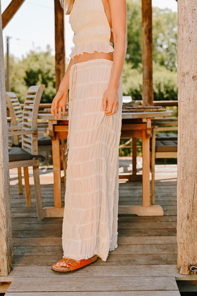 AMAIA longue jupe beige AMAIA longue jupe beige