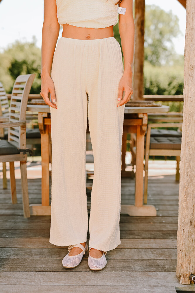 TESSA pantalon écru TESSA pantalon écru