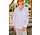 ROMIE longue chemise blanc