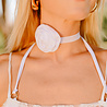 HOLLY longue robe blanc transparent HOLLY longue robe blanc transparent