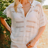 ABBY chemise en crochet écru ABBY chemise en crochet écru