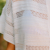 ABBY chemise en crochet écru ABBY chemise en crochet écru