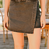 Jupe short gris JADENE Jupe short gris JADENE