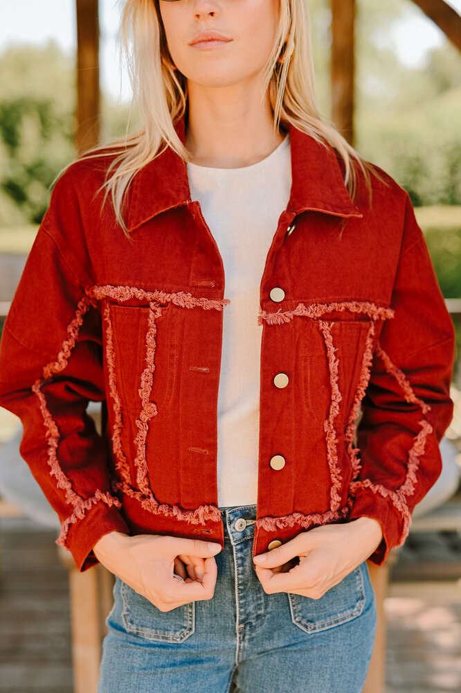 APPOLINE veste bordeaux APPOLINE veste bordeaux