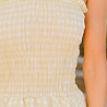 SOLSTICE robe bustier jaune SOLSTICE robe bustier jaune