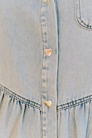 GRAINNE robe chemise bleu jean GRAINNE robe chemise bleu jean