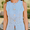 HALEY blouse bleu clair HALEY blouse bleu clair