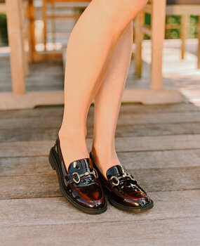 ALIXA mocassin brun ALIXA mocassin brun