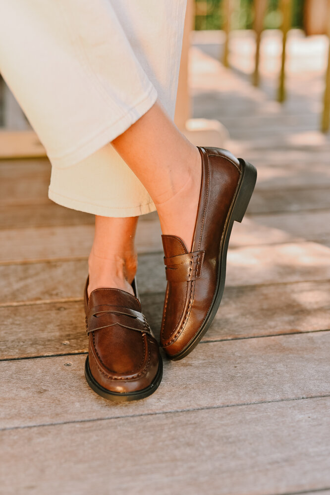 ISMERIE mocassin brun ISMERIE mocassin brun