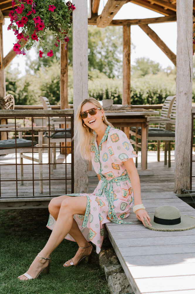 DASHA longue robe rose DASHA longue robe rose