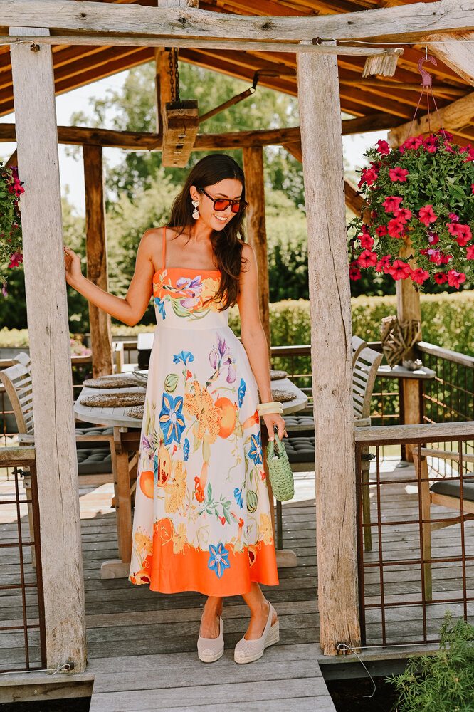 IMANE longue robe fleuries IMANE longue robe fleuries