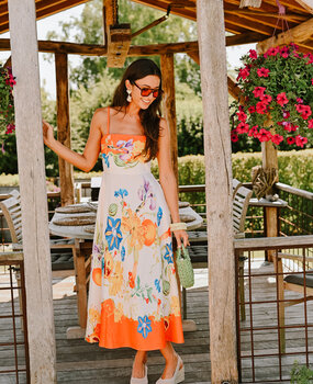 IMANE longue robe fleuries IMANE longue robe fleuries