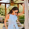 HALEY blouse bleu clair HALEY blouse bleu clair