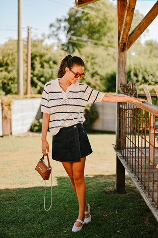 ZOE blouse en crochet