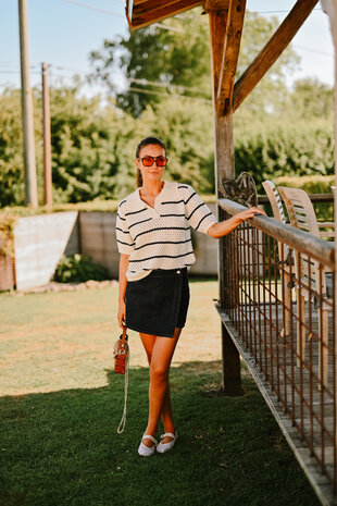 ZOE blouse en crochet