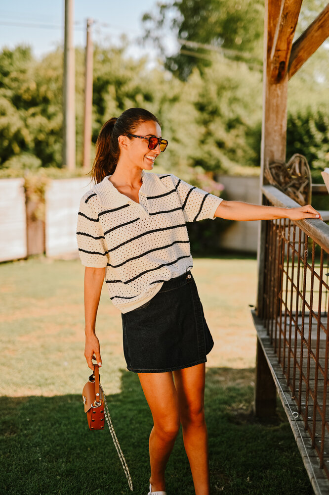 ZOE blouse en crochet