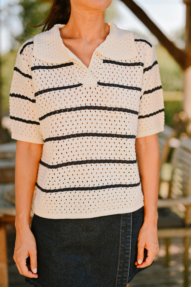 ZOE blouse en crochet