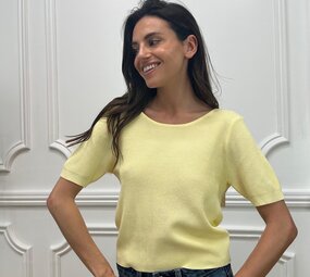 MAJA blouse jaune
