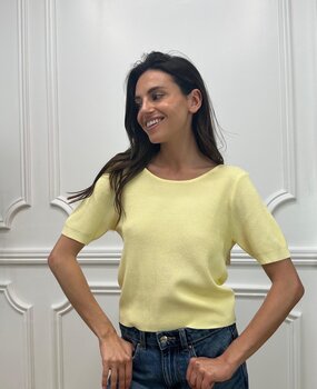 MAJA blouse jaune