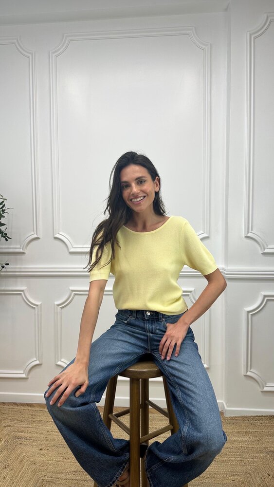 MAJA blouse jaune
