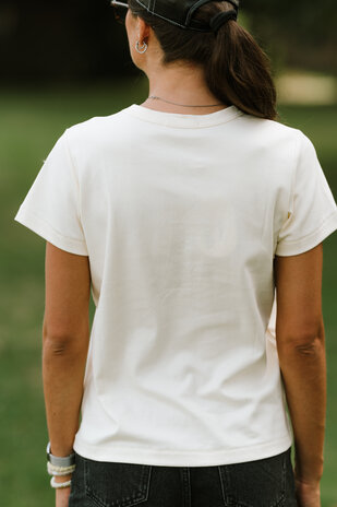 ONI t-shirt jaune pale