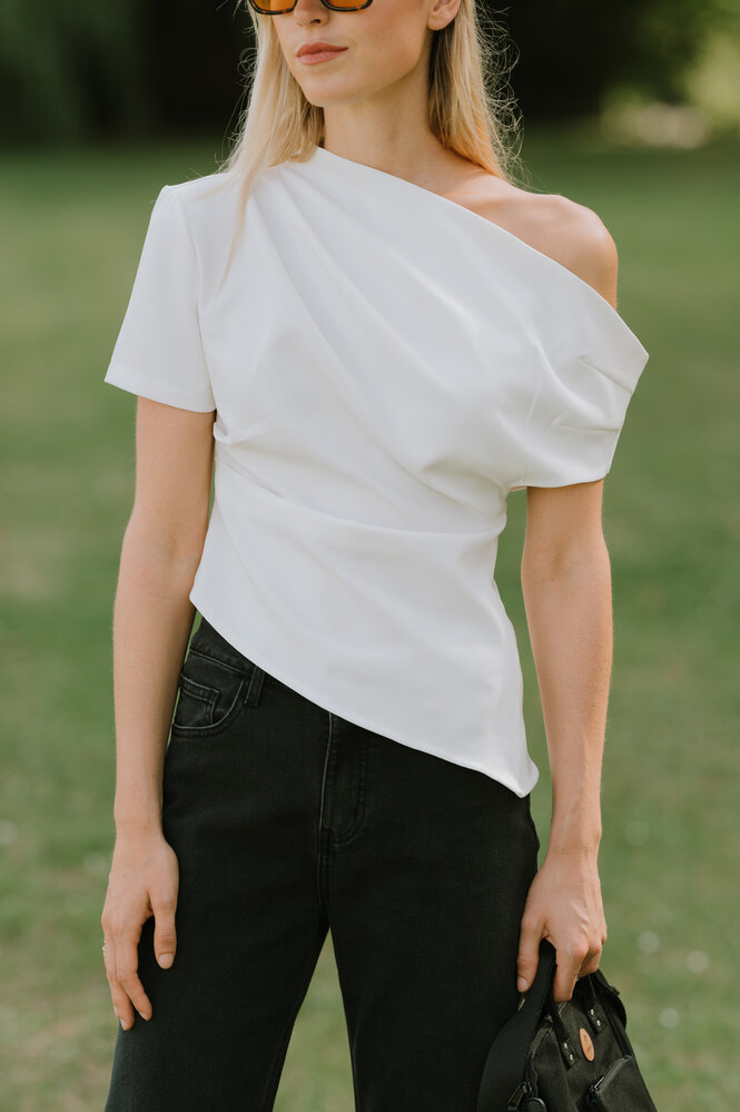 ADRIENNE blouse blanc ADRIENNE blouse blanc