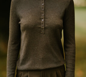 BLANKA blouse choco