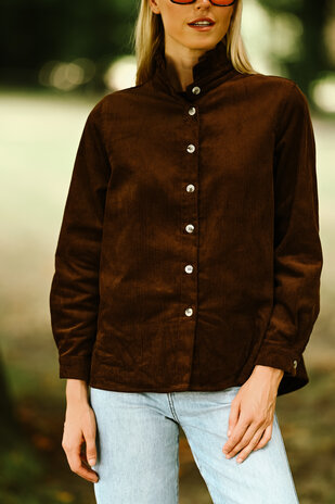 ALETTA chemise marron