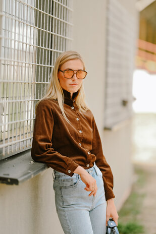 ALETTA chemise marron