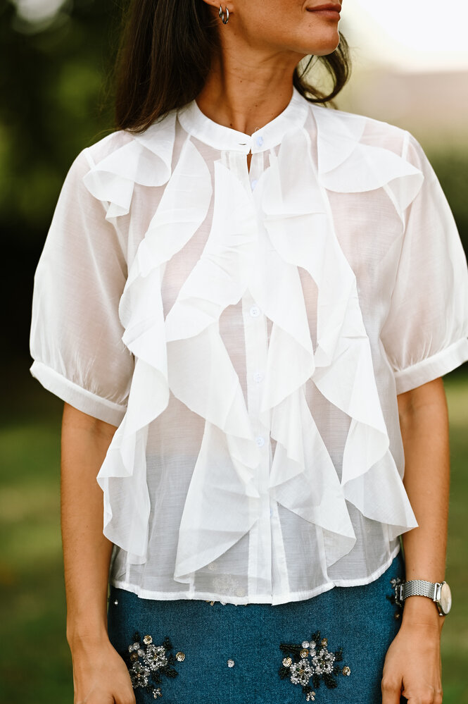 CANDICE chemise blanc