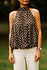 AMAE blouse choco à pois
