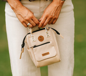 NANO petit sac bandoulière beige